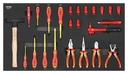 VDE electrician tool set, 24 pcs (602411, SONIC)