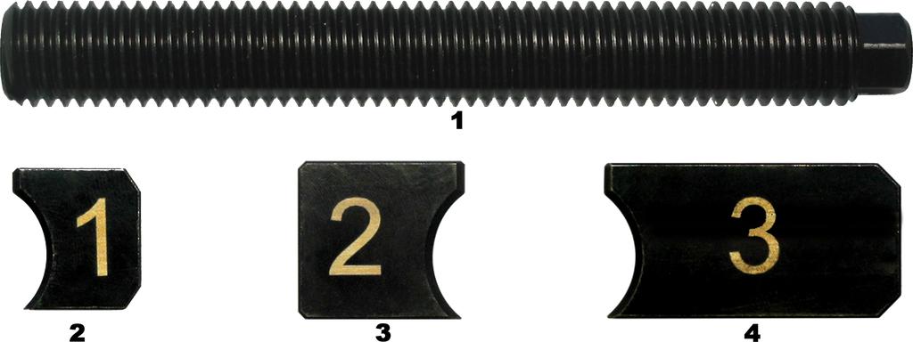 Complementary support elements for injector removal set CDI, 4 pcs. (6038365, PICHLER)