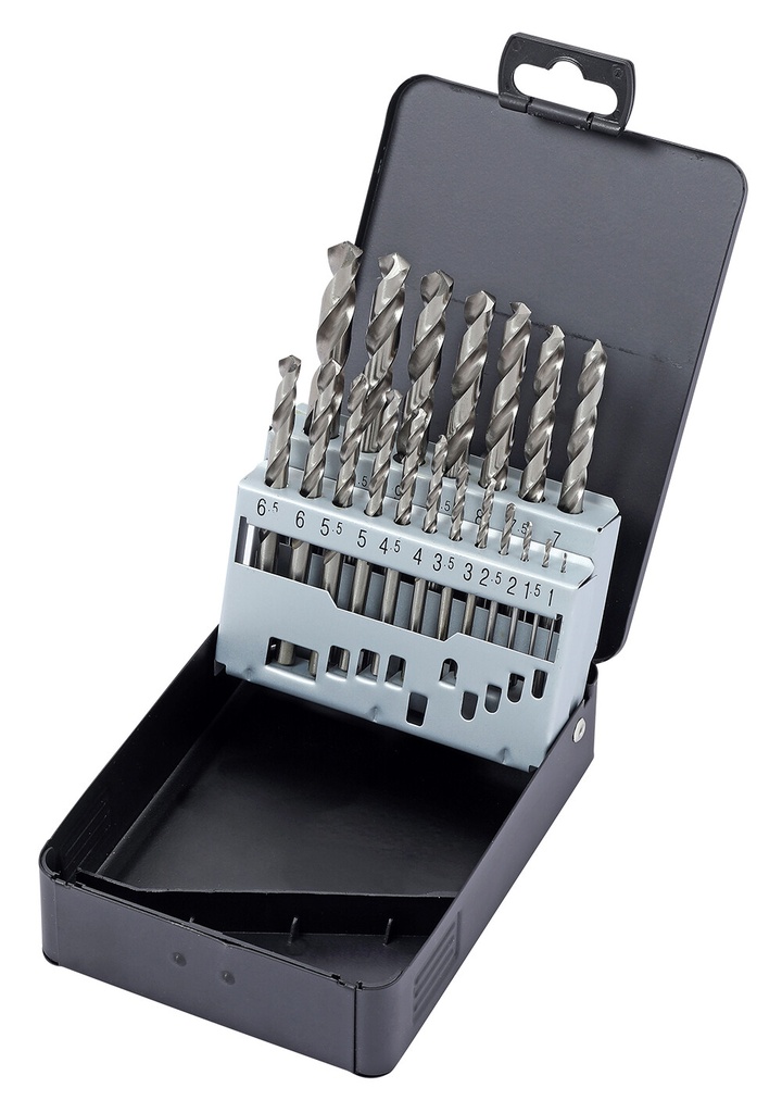 Drill bit set HSS 19 pcs (602602-3, SONIC)
