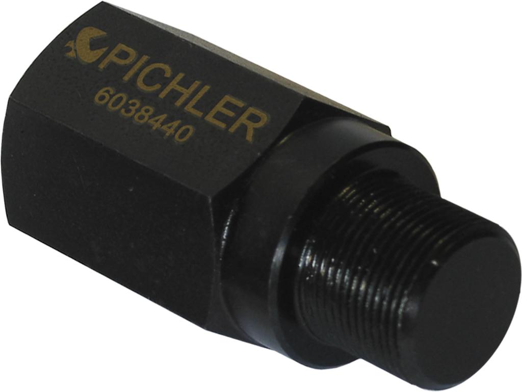 Screw-in Injector Removal Adapter, M17x1 External / M18x1.5 Internal Thread, for Bosch (6038440, PICHLER)