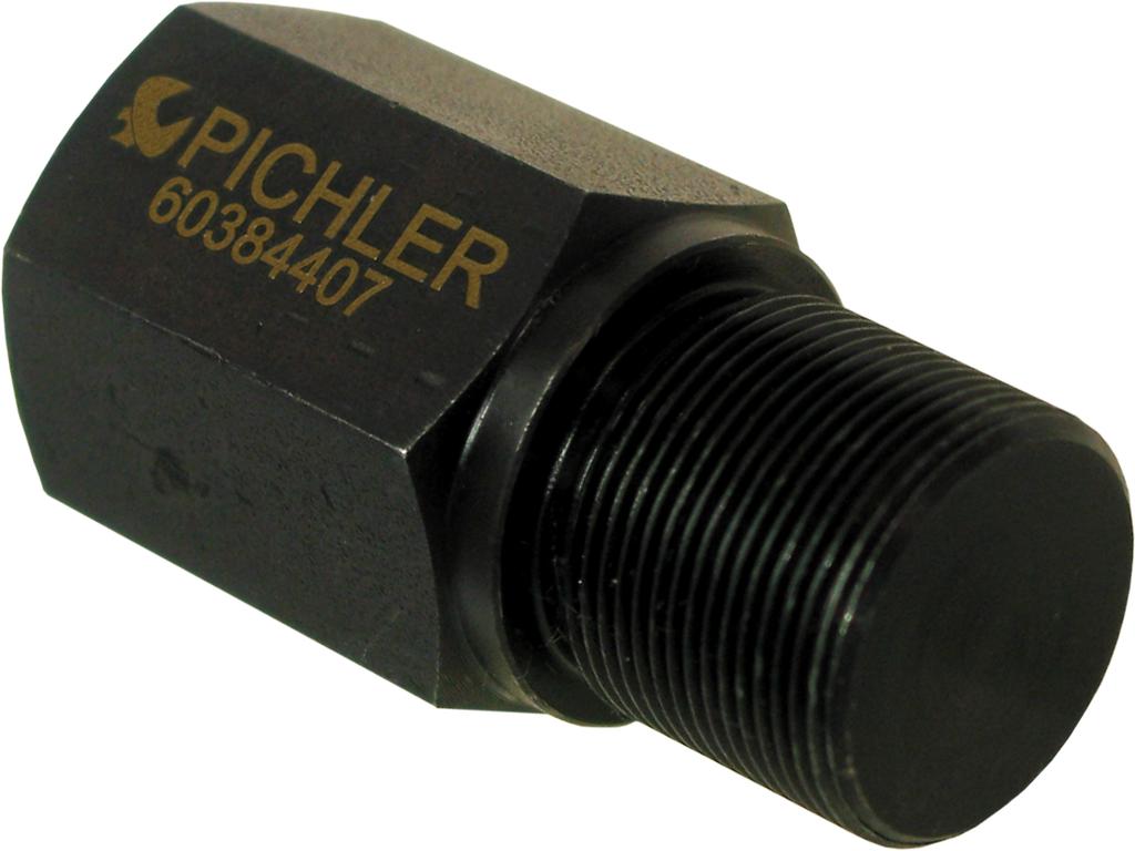 Įsukamas adapteris purkštukų išmontavimui, išorinis sriegis M20x1 / vidinis M18x1,5, Denso (60384407, PICHLER)