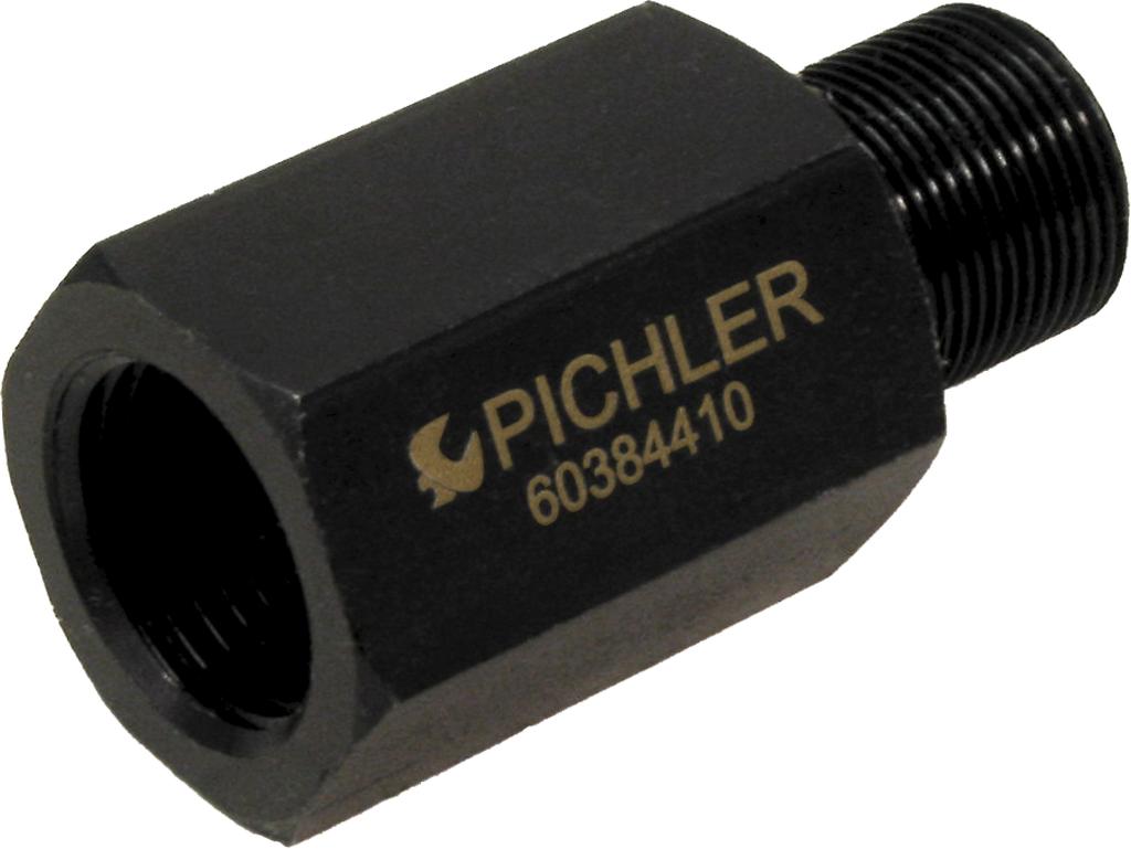 Ieskrūvējams adapteris sprauslu demontāžai, ārējā vītne M16x1 / iekšējā M18x1,5, Denso (60384410, PICHLER)