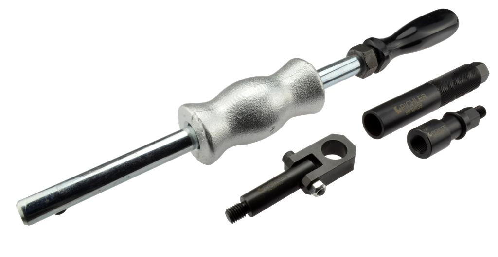 Purkštukų ištraukimo rinkinys M14 su 0,7 kg inerciniu plaktuku (60384440, PICHLER)