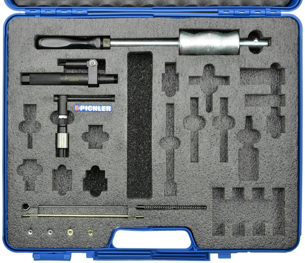 Sprauslu izvilkšanas papildkomplekts PSA DV6 čaulām un blīvgredzenam (60385402, PICHLER)