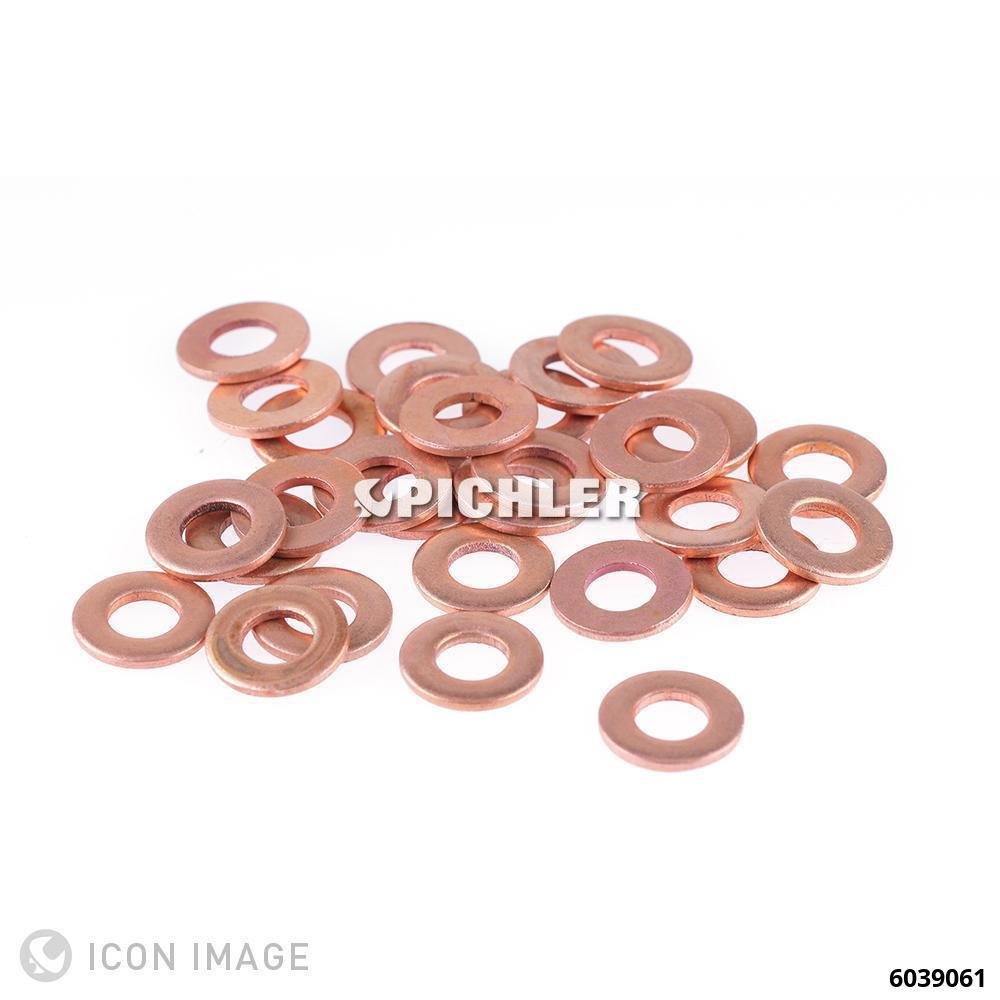 Remontinis purkštuko sandarinimo žiedas 2,00 mm, išorinis ø 16,4, vidinis ø 7,4 mm (6039061, PICHLER)