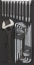 Tool set for tool trolleys, 30 pcs, SONIC EQUIPMENT (603004, SONIC)