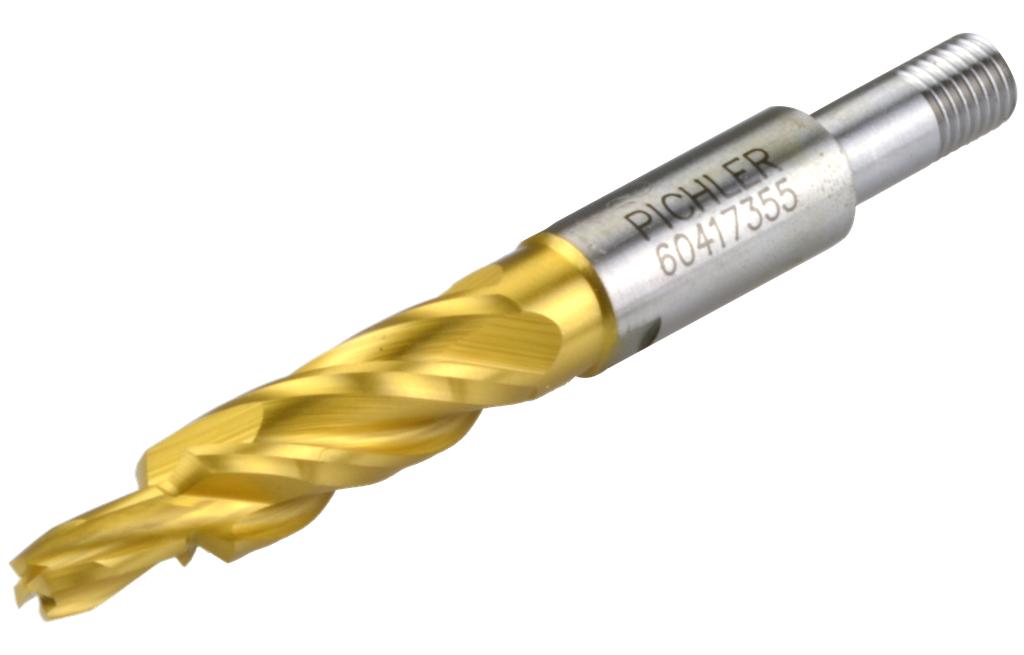 Pakāpju urbis ar gremzdi 9,0/5,4/4,0 mm, h7 kāts ar ārējo vītni (60417355, PICHLER)