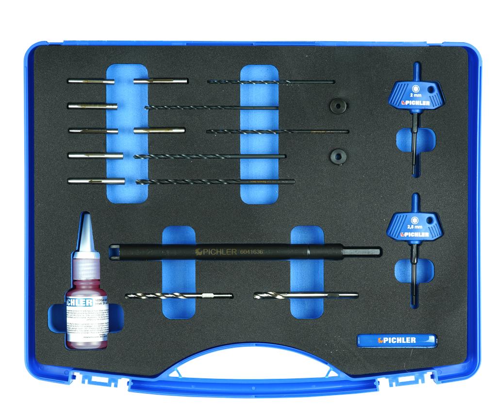 Glow Plug Centre Electrode Drill-Out Set (60417780, PICHLER)