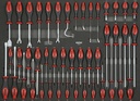 Instrumentu komplekts ratiņiem (45 gab.) (604501, SONIC)