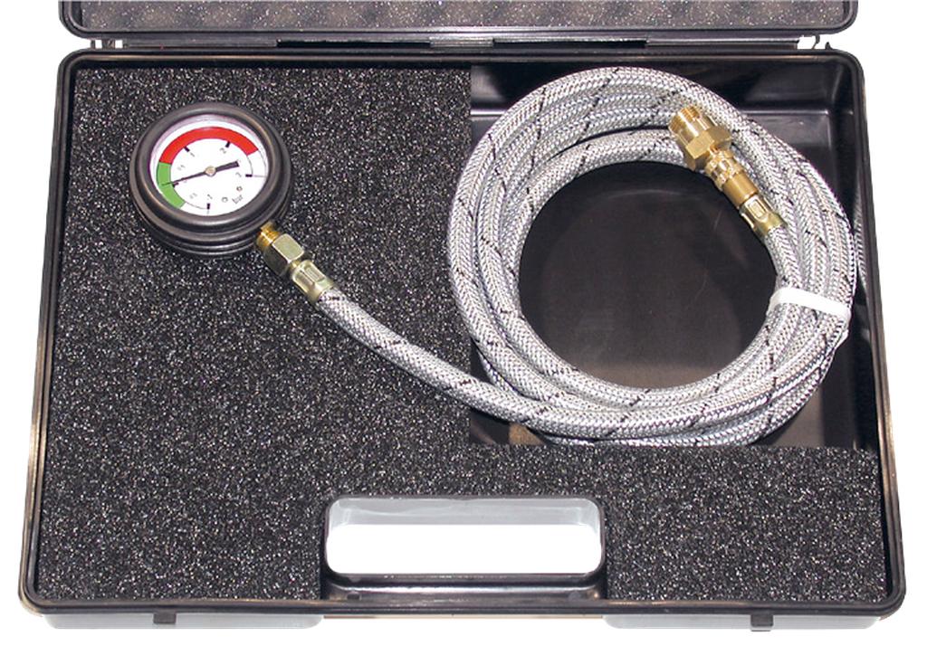 Exhaust pressure testing device with Ø63 mm gauge, -1 to +3 bar (6045850, PICHLER)