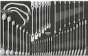 Veržliarakčių komplektas vežimėliams, 47vnt., SONIC EQUIPMENT (604702, SONIC)