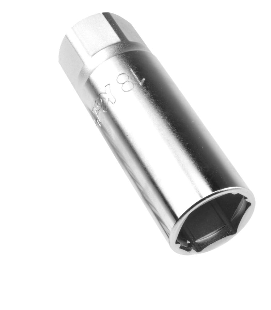 Uždegimo žvakių galvutė su fiksavimo spyruokle 18 mm, 1/2 col., 70 mm (6046060, PICHLER)