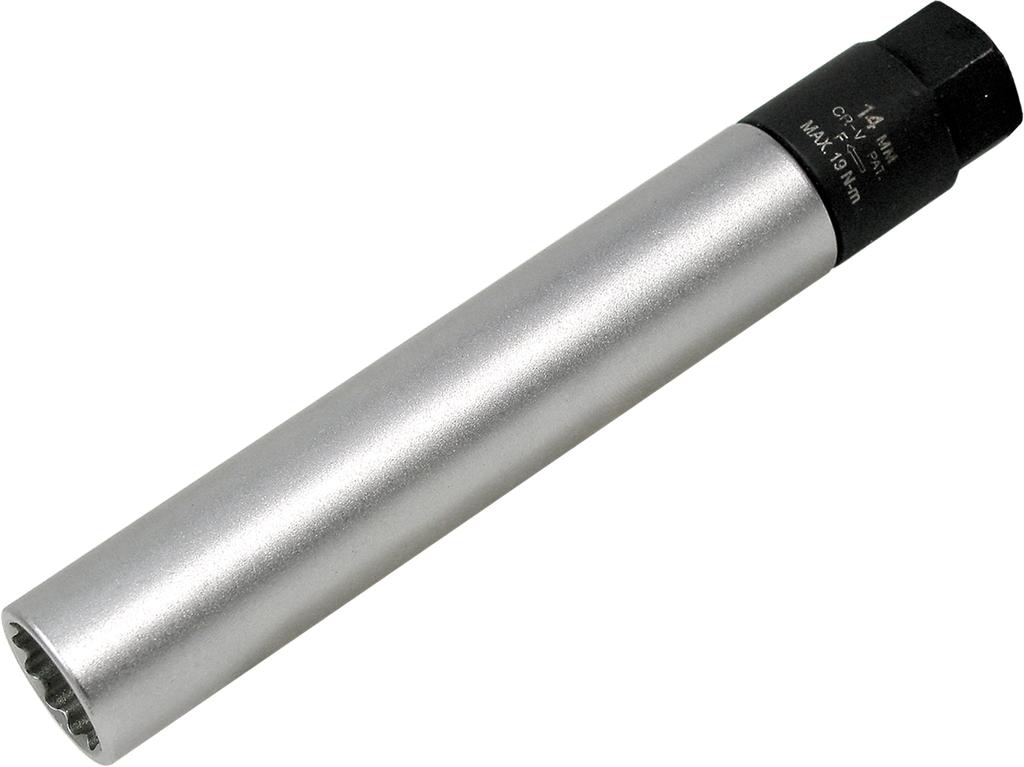 Spark Plug Socket 14 mm, 3/8 in. Drive, 125 mm, 12-point, with Retainer (60463300, PICHLER)