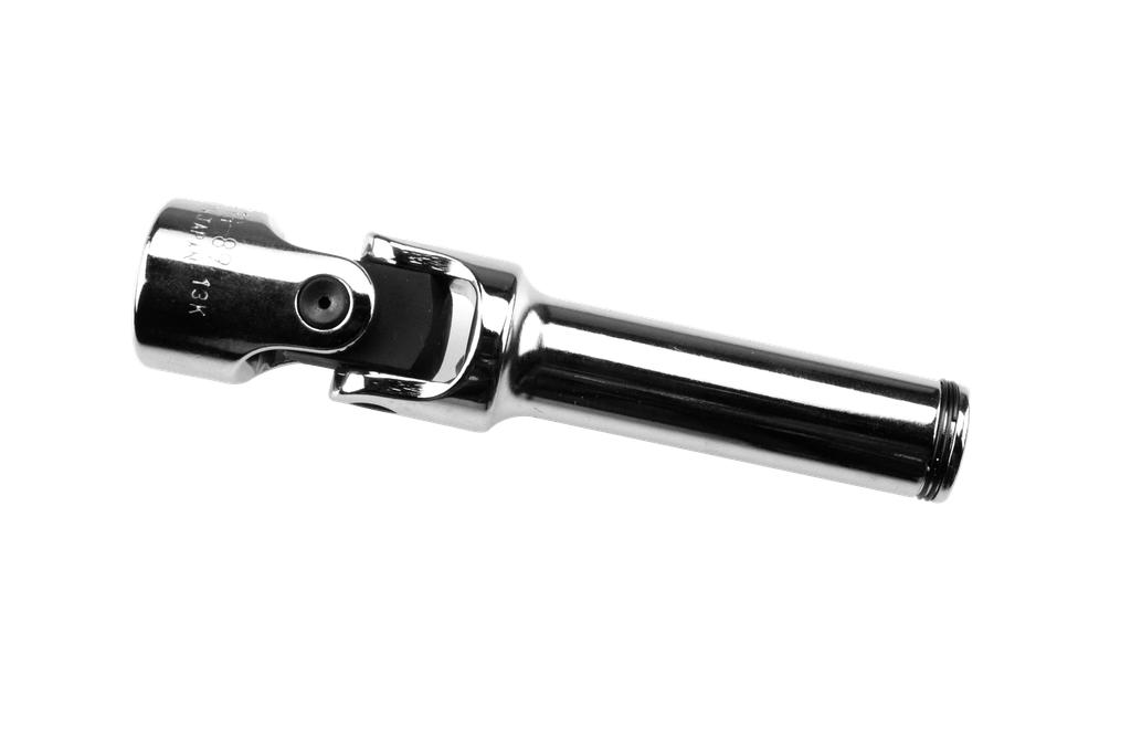 Glow Plug Socket with Universal Joint 9 mm, 75 mm, 3/8 in. Drive (6047109, PICHLER)