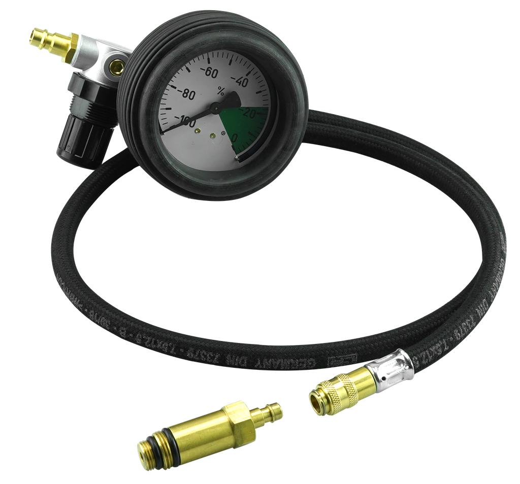 Pressure Drop Tester DRV 05 (3) with NW5 Coupling and Spark Plug Adapter (60965505, PICHLER)