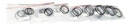 O-ring Assortment, 16 pcs, 33.0 x 3.0 to 80.0 x 3.0 mm (60967020, PICHLER)