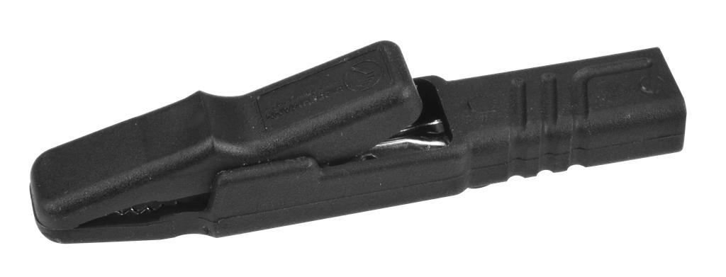 Alligator Clip, Black (60978500, PICHLER)