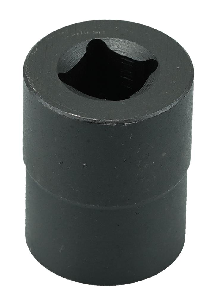 Vītņota uzmava 25 mm, 1/2 collas piedziņa, drošības riteņu skrūvju noņemšanas komplektam (61377040, PICHLER)