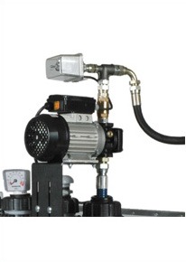 Siurblio komplektas 200 l statinei, automatinis paleidimas, 230 V, 10 bar (62020, EUROLUBE)