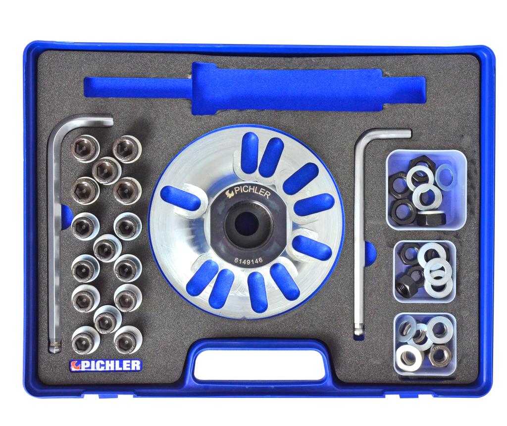 Wheel Hub Flange for 3, 4 and 5 Hole Pitch (61468401, PICHLER)