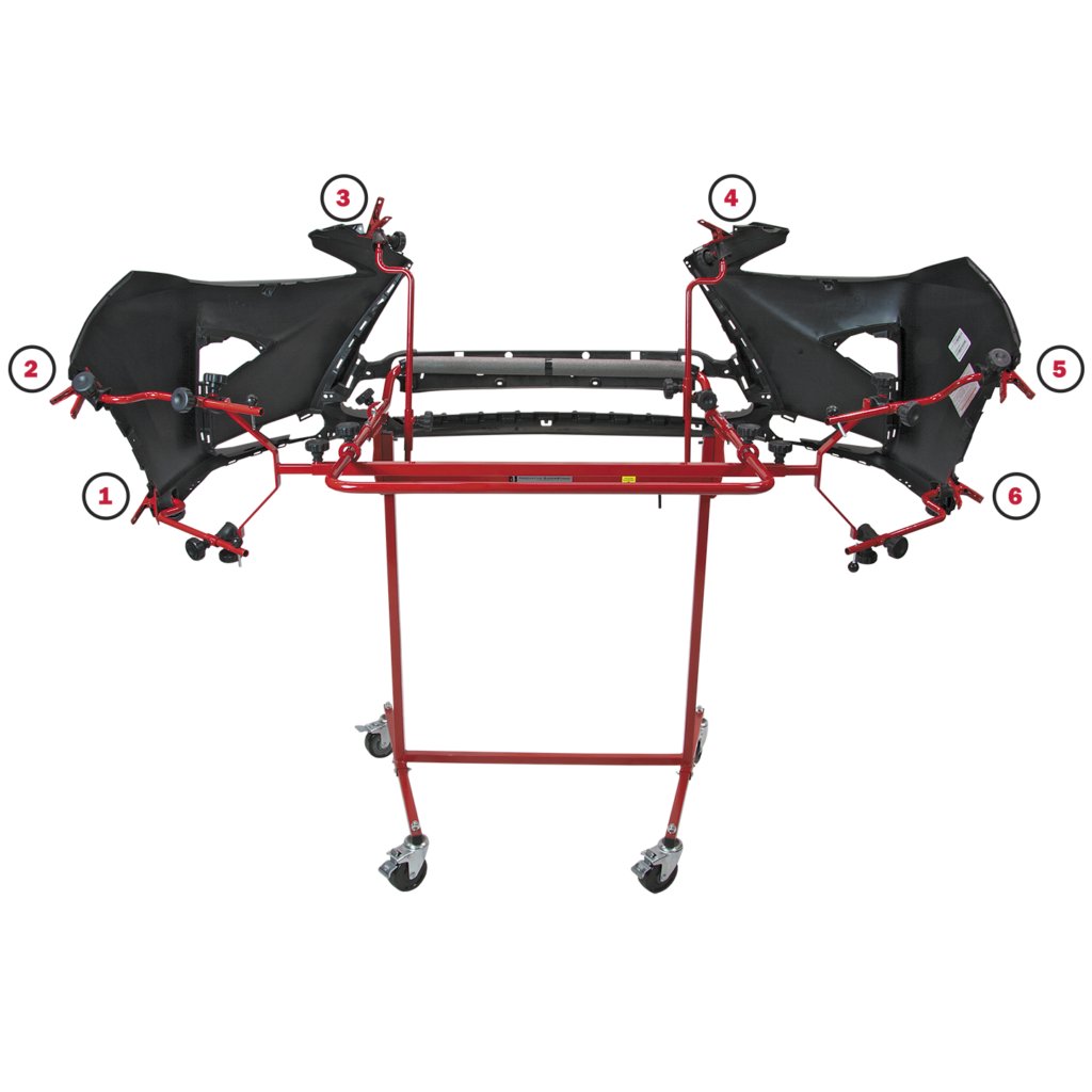 Universalus buferių laikymo stovas SuperStand 6 (SS-6, INNOVATIVE TOOLS)