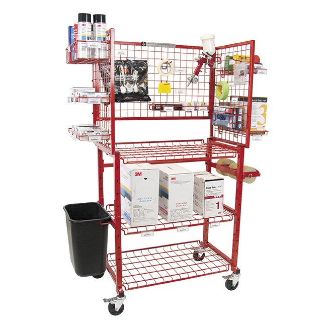 Mobile Painters Materials Prep Supply Cart (I-MCPC, INNOVATIVE TOOLS)