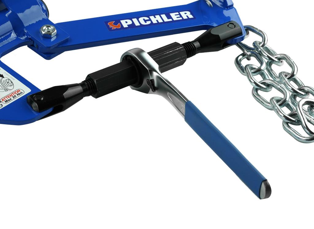 Clamping element with ratchet key for 62016700 (62016710, PICHLER)