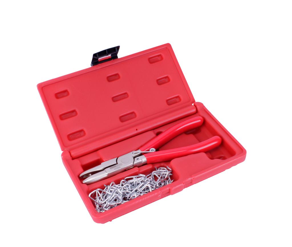 Upholstery clip assortment with pliers (65145000, PICHLER)