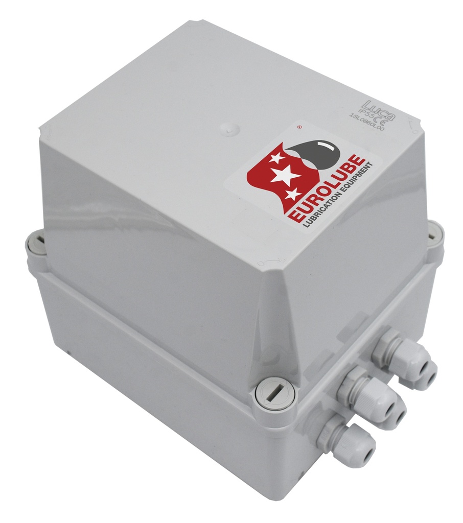 Relay box 24V AC, used for electric dampers and led lighting (63023, EUROLUBE)