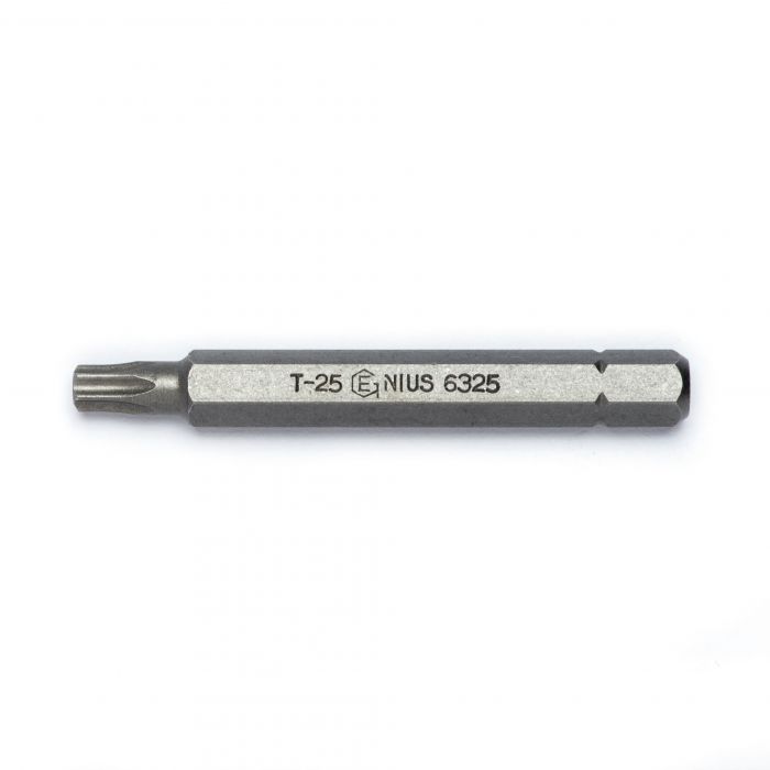 TORX uzgalis 56mm garš T-25 (6325, GENIUS TOOLS)