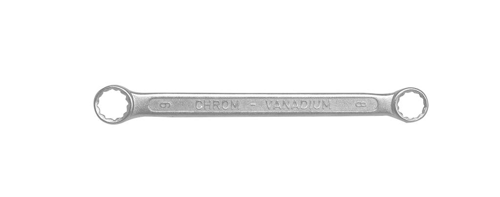 Divpusēja gredzenatslēga, taisna, 8×9 mm, Elo-Drive (71210800, PICHLER)