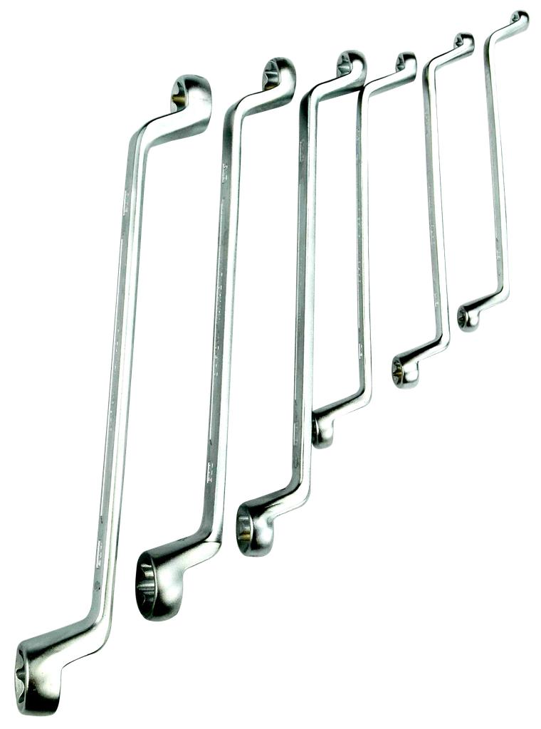 Akinių raktų išoriniam Torx rinkinys, 6 dalių, lenkti (7161000, PICHLER)