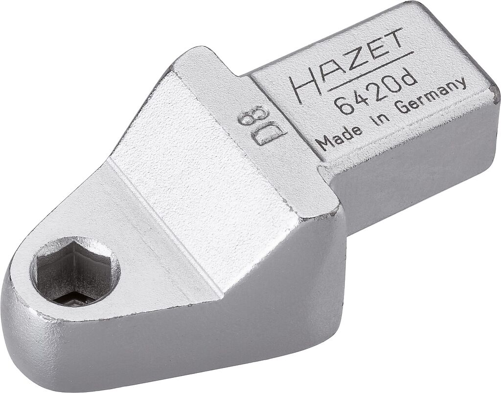 Įstatomas antgalių laikiklis - 14x18 mm įdėklo kvadratas (6420D, HAZET)