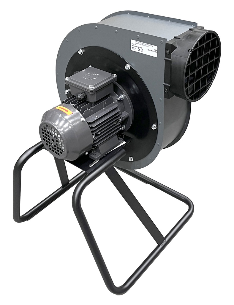 Exhaust extraction fan 0.75 kW, 2160 m³/h, 3~ 400 V (64325, EUROLUBE)