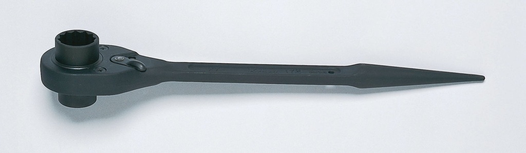 Montuotojų terkšlė su smailiu kotu 21×26 mm, 12 briaunų, ilgis 380 mm (71800931, PICHLER)