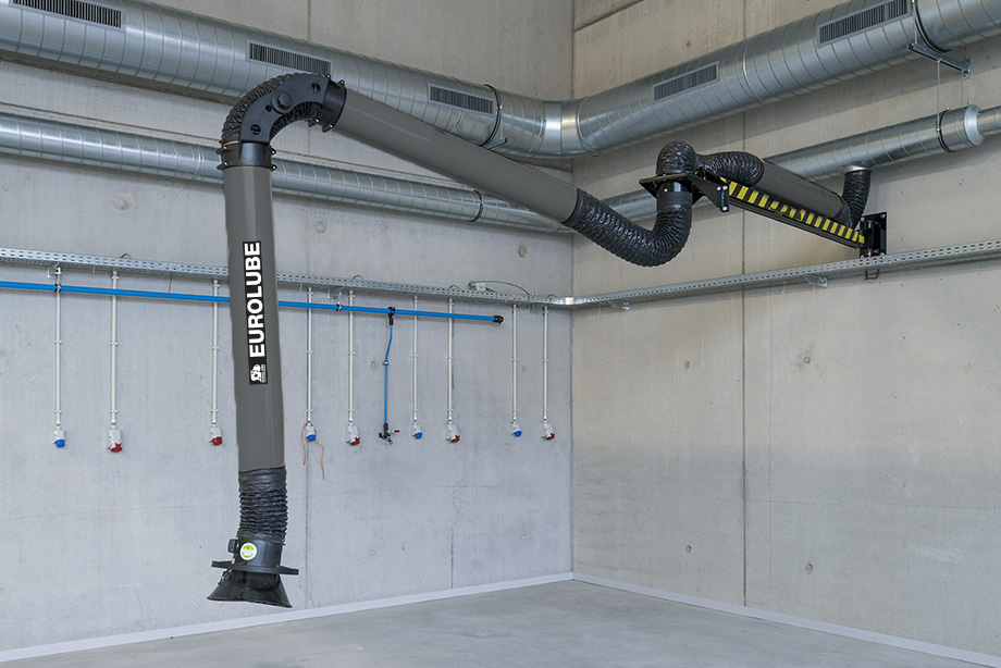 Extension swing arm 1.5 m, grey (64416, EUROLUBE)