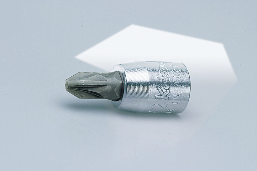 Uzgriežņu galva ar uzgali 1/4 collas, krustveida Pozidriv PZ2 (72800386, PICHLER)