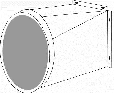 Išleidimo anga Ø250 mm (64571, EUROLUBE)