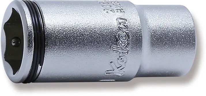 Semi-deep socket 1/4 in. drive 10 mm, Nut Grip (72800680, PICHLER)