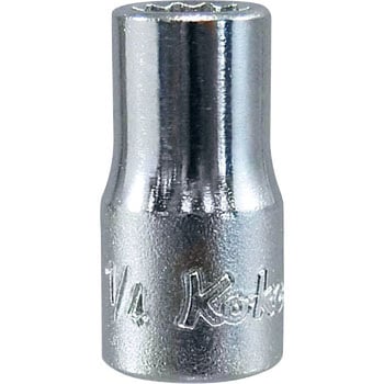 1/4 collu muciņa 1/4 collas, 12 šķautņu, garums 22 mm (72800743, PICHLER)