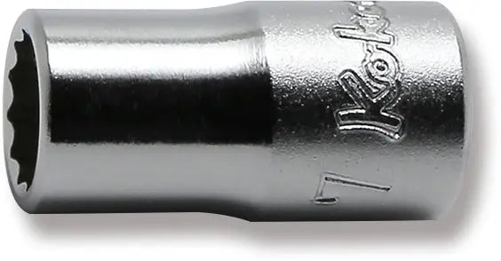1/4 in. Drive Socket 7 mm, 12-Point, 22 mm Long (72800759, PICHLER)