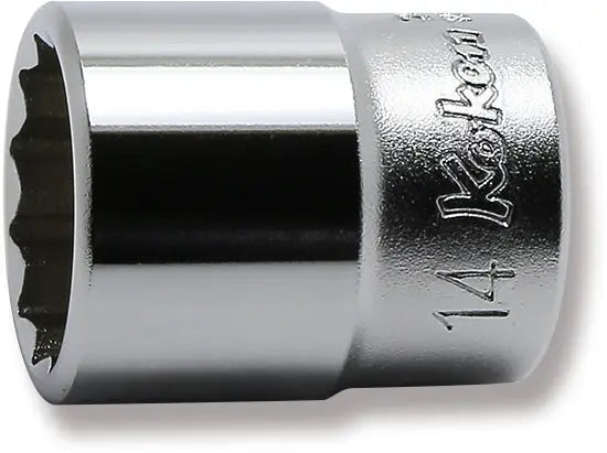 1/4 in. Drive Socket 14 mm, 12-Point (72800766, PICHLER)