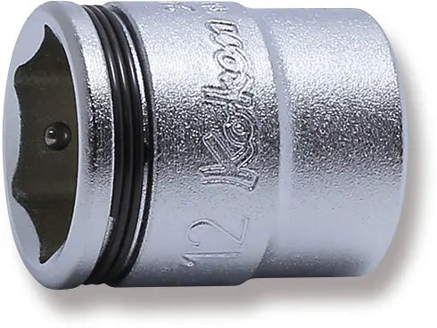 Galvutė 1/4 col. 12 mm su veržlės fiksavimu Nut Grip (72800960, PICHLER)
