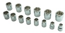 3/8 in. Drive 12-Point Socket Set 9–22 mm, in Case (7322600, PICHLER)