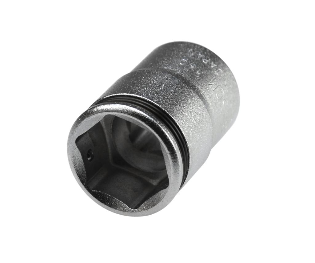 Galvutė 3/8 col. 13 mm su veržlės fiksavimu Nut Grip (7370513, PICHLER)