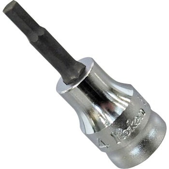 Galvutė su šešiakampiu antgaliu 3/8 col., HEX 4 mm, ilgis 50 mm, Z serija (73800196, PICHLER)