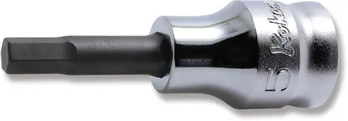 Galvutė su šešiakampiu antgaliu 3/8 col., HEX 5 mm, ilgis 50 mm, Z serija (73800197, PICHLER)