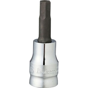 Muciņa ar sešstūra uzgali 3/8 collas, HEX 6 mm, garums 50 mm, Z sērija (73800198, PICHLER)