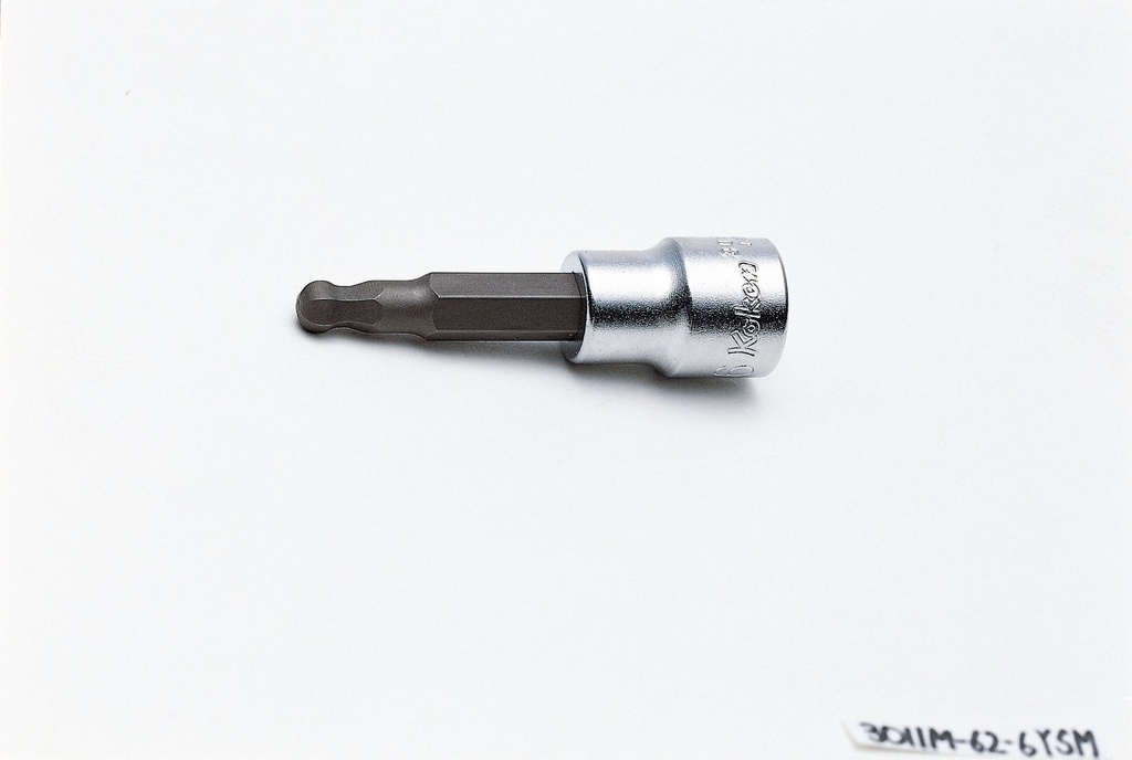 Uzgriežņu galva ar lodveida sešstūra uzgali 3/8 collu piedziņa, 8 mm, garums 62 mm (73800238, PICHLER)