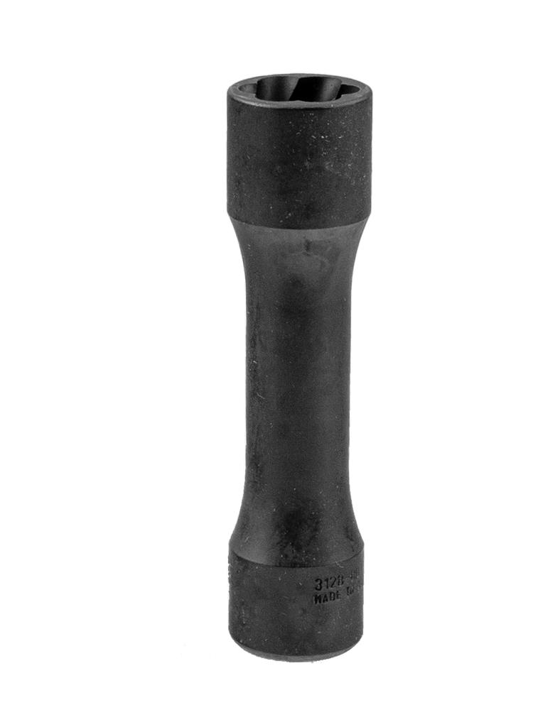 Pažeistų veržlių išsukimo galvutė Nut-Twister, gili, 3/8 col., 13 mm, L=80 mm (73800557, PICHLER)